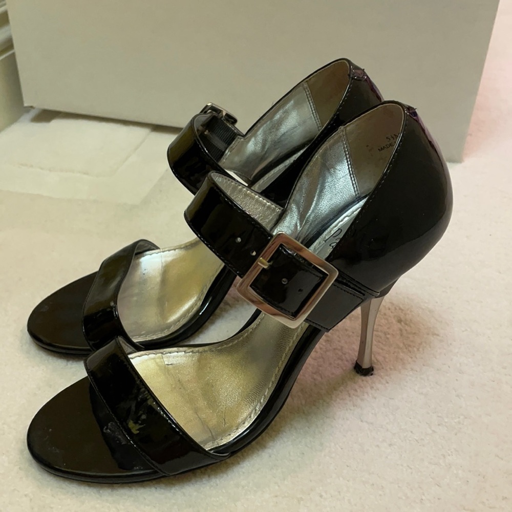 Black Paolo heels